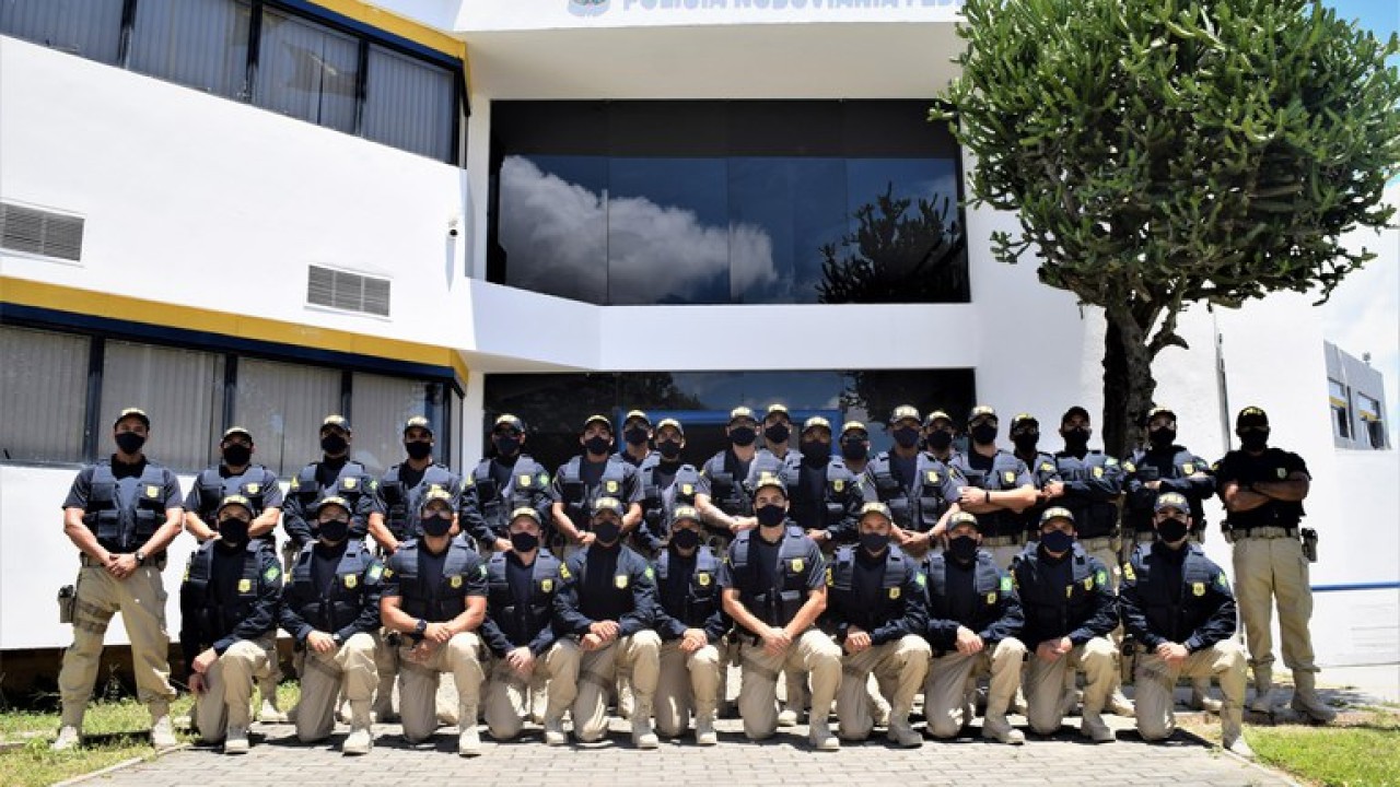 PRF inicia atividades de ambientação com novos policiais empossados na Bahia
